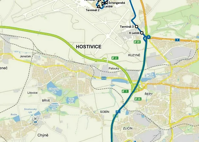 Bastien Near Airport * Πράγα